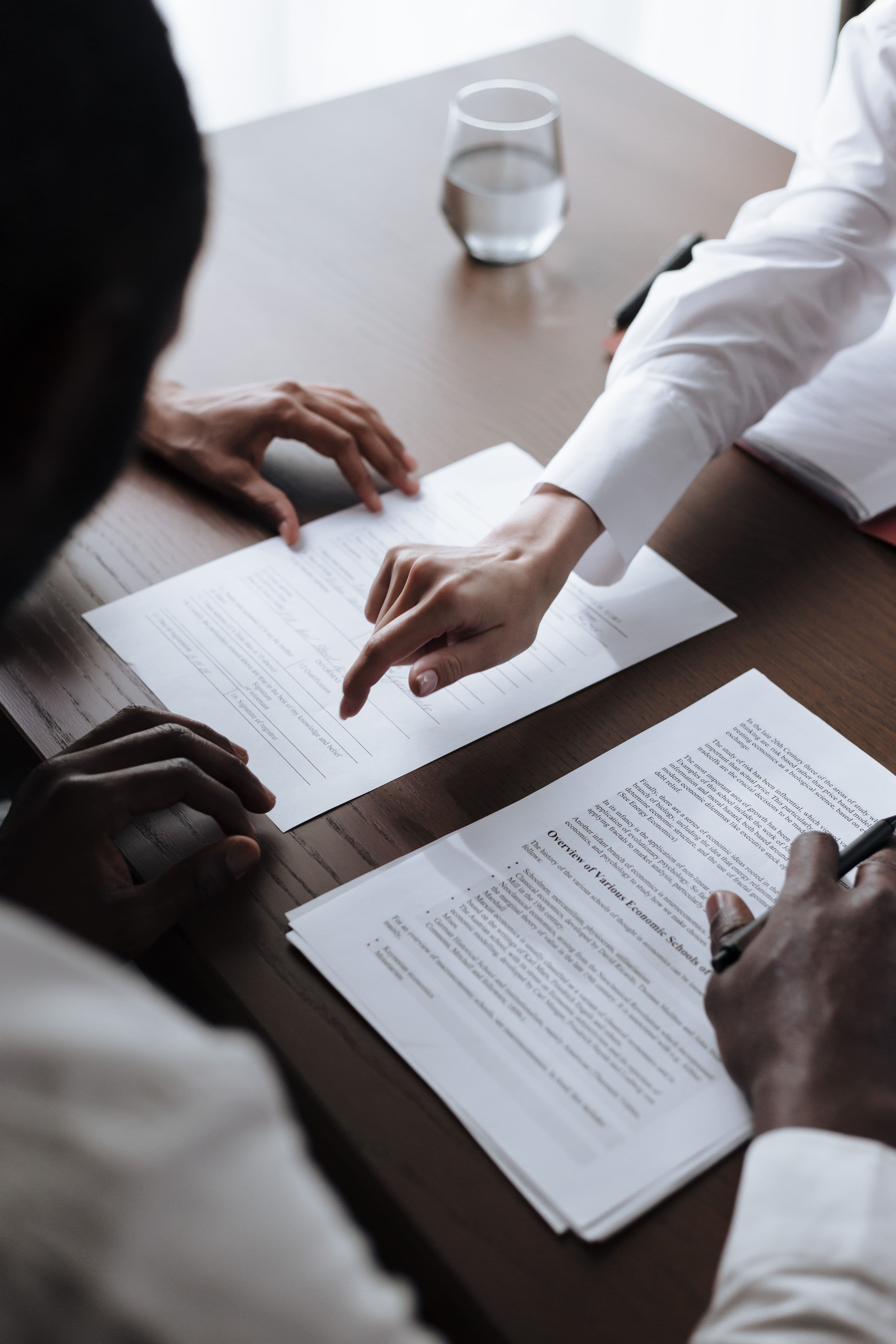 Reviewing eligibility check details together